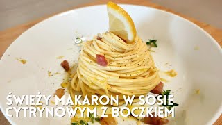 Makaron z sosem cytrynowym [upl. by Nelan739]