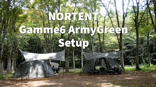 Nortent Gamme6 ArmyGreen Setup [upl. by Del430]