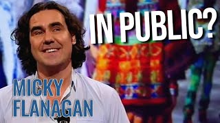 Return To The Vest  Micky Flanagan on Mock the Week [upl. by Ahsinut]