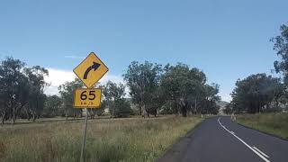 Driving to Nundle1 spectacular view otw to Nundle from Quirindi NSW  Australia 18122020 [upl. by Geraud]