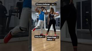 Gym vs Yoga  what do you prefer fitnessgoals yoga gym fitness fitnessmotivation workout [upl. by Missi]