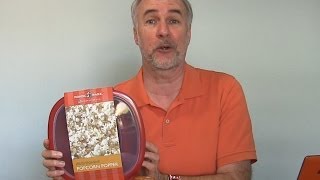 Microwave Popcorn Maker Review 100 OilFree  EpicReviewGuys [upl. by Ulla]