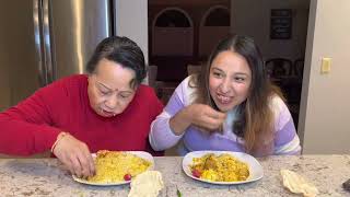 Chicken Biryani Challenge  Nepali Family [upl. by Dhaf841]