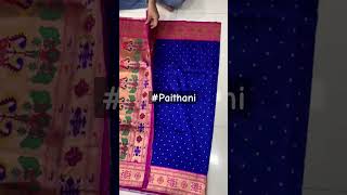 Paithanj silk sareesshortsPaithani silk sarees saree paitganisilknrwfestival 2024Paithani silk [upl. by Jaclin]