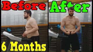 Running Everyday For 6 Months Weight Loss Time Lapse [upl. by Yelsnit]