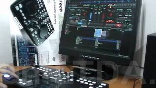 MEZCLADOR CONTROLADOR DJTECH IMIX QUEEN INSTRUMENTOS MUSICALES [upl. by Caritta2]