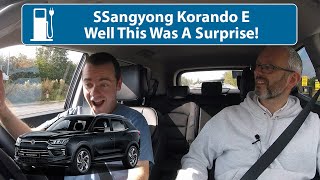 SsangYong Korando eMotion  Way Better Than It Should Be [upl. by Pressman]