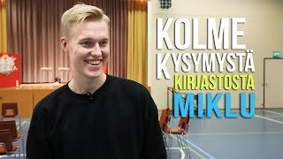 Kolme kysymystä kirjastosta  Miklu [upl. by Metts]