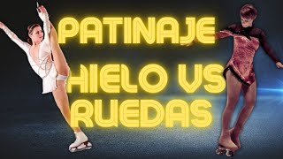 10 DIFERENCIAS entre el patinaje sobre ruedas 🛼 y el patinaje artístico sobre hielo ⛸ [upl. by Lance]