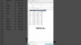 How to find undervalued stocks on Excel [upl. by Lavud]