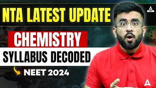 NEET Chemistry 2024 Syllabus Decoded  Must watch ⏰  Nitesh Devnani [upl. by Iek]