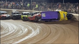 Kings Lynn Unlimited Banger Halloween Carnival Night 2024 Fence Cam [upl. by Gosnell]