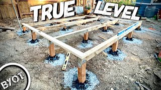 How To Make A LEVEL Floor System [upl. by Razatlab]