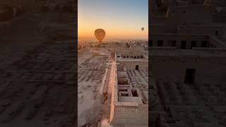 Flying over Ancient Luxor shorts travel [upl. by Aushoj]