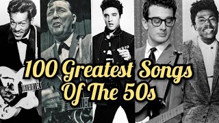 Top 100 Songs Of The 50s [upl. by Jonina197]