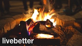 Música Relajante con Sonido de Fuego Crepitando en Hoguera  Fogata Ardiendo  Chimenea de Leña [upl. by Eilzel]