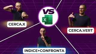 CERCAVERT vs CERCAX vs INDICECONFRONTA in Excel [upl. by Okemak]