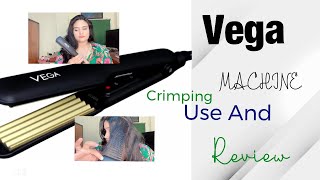 Vega classic crimperbest crimping machinebest hair stylingreview [upl. by Attinahs44]