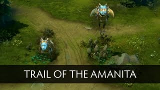 Dota 2 Unusual Courier Effect  Trail of the Amanita [upl. by Riba]