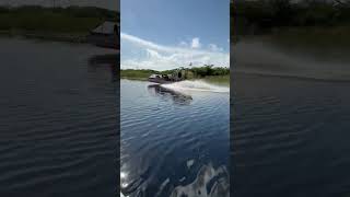 Seminole Wind Airboat Tour on a Speed Trail at Everglades Holiday Park  9544348111 [upl. by Nosle]