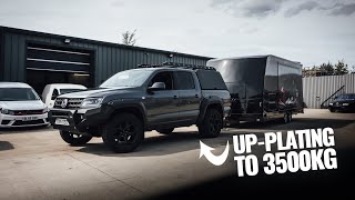 UpPlating our Amarok to Tow 3500KG [upl. by Nebe]