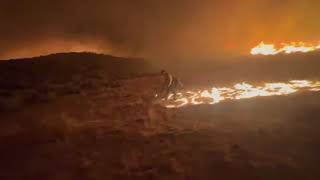 August 10 2024  Paddock Fire Idaho USA  Massive wildfire over 187000 acres [upl. by Adelaja833]