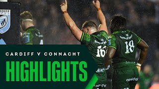 202324 Season  Cardiff v Connacht  BKT URC [upl. by Arutak]