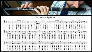 Tuto Irish Flute  Morrissons Jig Emin [upl. by Nuris]