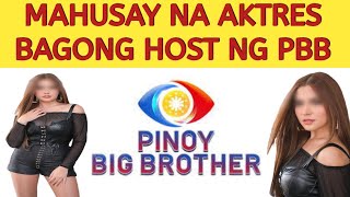 CONGRATS MAHUSAY NA AKTRES BAGONG HOST NG PINOY BIG BROTHER [upl. by Navad]