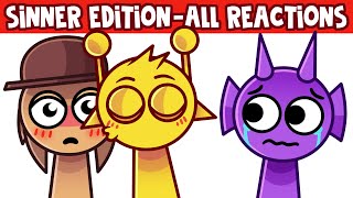 Incredibox Sprunki Sinner Edition  All Reactions [upl. by Hibben]