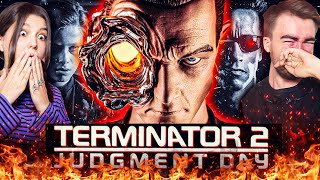 quotTerminator 2 Judgment Dayquot 1991 Movie Reaction  First Time Watching [upl. by Pallua752]