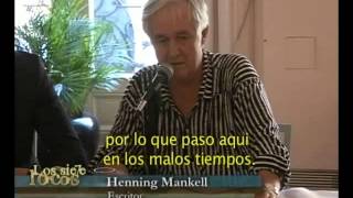 Henning Mankell en Los siete locos [upl. by Dnalor159]