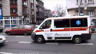 Hitna pomoc Beograd  Ambulance Belgrade Serbia [upl. by Nonarb264]