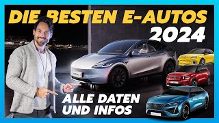 Die BESTEN EAUTOS 2024  alle DATEN und PREISE [upl. by Alekin]