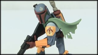 DISNEY INFINITY 30 STAR WARS  Boba Fett Figure Unboxing [upl. by Porcia]