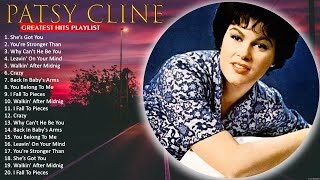 Patsy Cline Greatest Hits 🌻 Patsy Cline Greatest Hits Full Album 🌻 She’s Got You 8888 [upl. by Neicul]