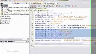 Zend Framework Support in NetBeans IDE for PHP [upl. by Eibreh]