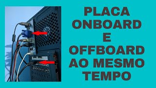 Como Usar o Vídeo Onboard e Offboard ao Mesmo Tempo [upl. by Nnayllas]