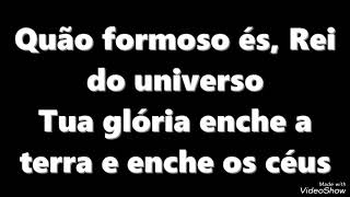 PlayBack Quão Formoso És [upl. by Hartzell]