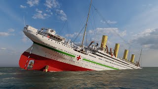 Sinking Of The HMHS Britannic [upl. by Enelloc]