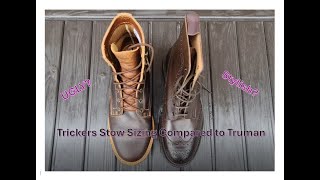 Is Trickers 5 Fit Average or Wide Stow Burnished Espresso [upl. by Nrek636]