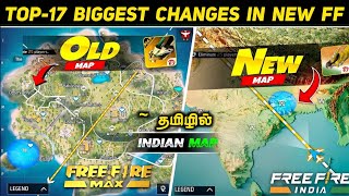 Top 20 New features of new freefire 😍New India map amp Tamil Language in FREEFIRE INDIA 🔥 [upl. by Stein]