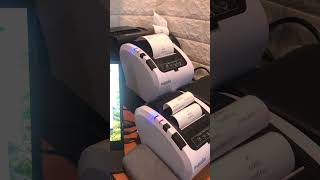 Thermal printer ESC POS multiple printing by Savanitdev library [upl. by Auqenahs796]