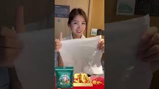 Mini Compressed TowelDisposable Cleansing TowelNonwoven Mesh Travel Wash Face Towel [upl. by Reddin662]