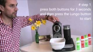 ✨ How to Descale a Nespresso in 3 simple steps [upl. by Fifi65]