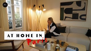 At Home in Paris 1 Bedroom Minimalist Apartment  Parisian Vibe [upl. by Anneiv9]