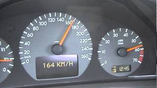 CLK 430 Kompressor 0200 Kmh inside onboard Killerberlin Mercedes KTMT acceleration supercharged [upl. by Yliab]