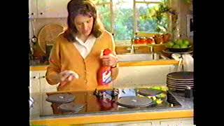 1992 Spic and Span  Cinch Glass Cleaner quotI hate to see streaksquot TV Commercial [upl. by Fisoi818]