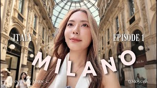 ITALY Ep1 ฮาโล่ Milano [upl. by Enyamrahs482]