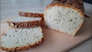 🍞 Prosty przepis na chleb pszennożytni mieszany łyżką 🍞 [upl. by Faber]